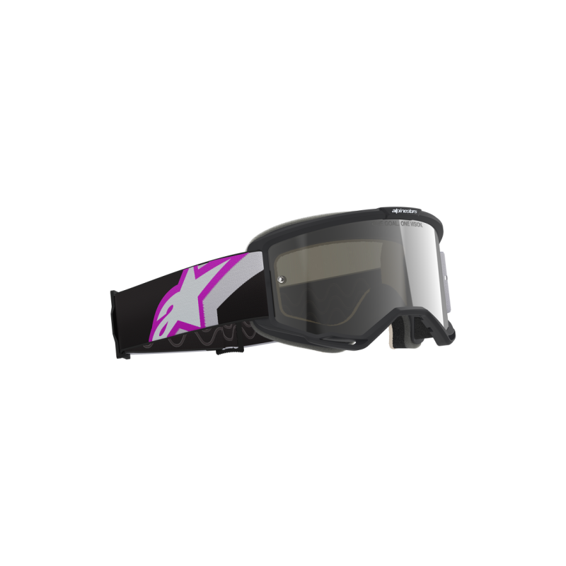Masque Alpinestars Vision 5 Corp Light Gray Purple Mirror Slvr