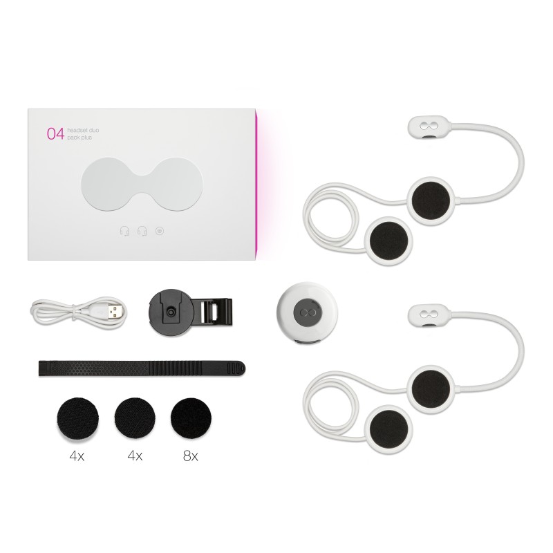 Doppelte Gegensprechanlage Twins 04 HEADSET PLUS