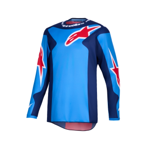 Crossshirt Alpinestars Fluid Grid Blue Red