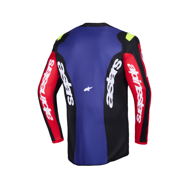 Maillot Alpinestars Fluid Grid Red Black Purple