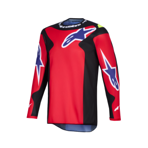 Maglia Alpinestars Fluid Grid Red Black Purple