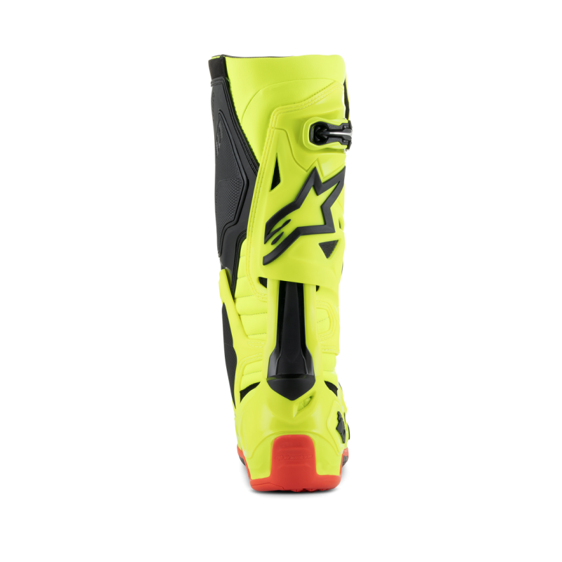 Alpinestars Tech 10 Bottes Cross Fluo Yellow Black Red