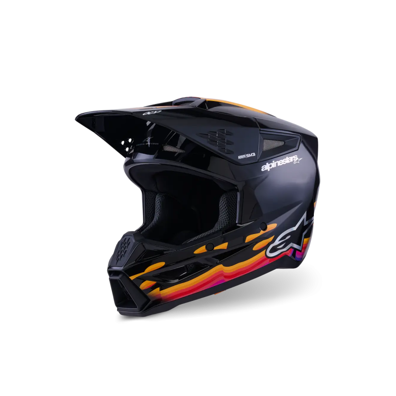 Casque Alpinestars SM3 Force Black Gloss