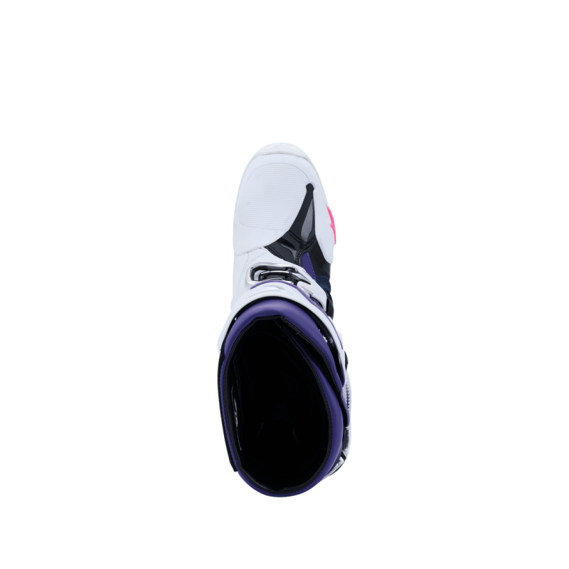 Alpinestars Tech 10 White Violet Navy Blue Pink Fl