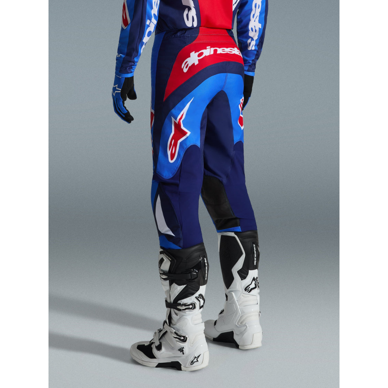 Pantalone Alpinestars Fluid Grid Blue Red