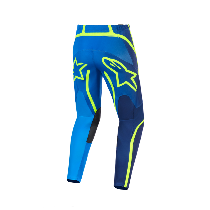 Pantalone Alpinestars Fluid Apex Blue Yellow Fluo