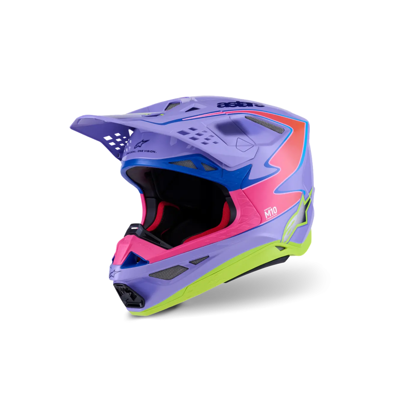 Casco Alpinestars SM10 jett lawrence PURPLE/PINK