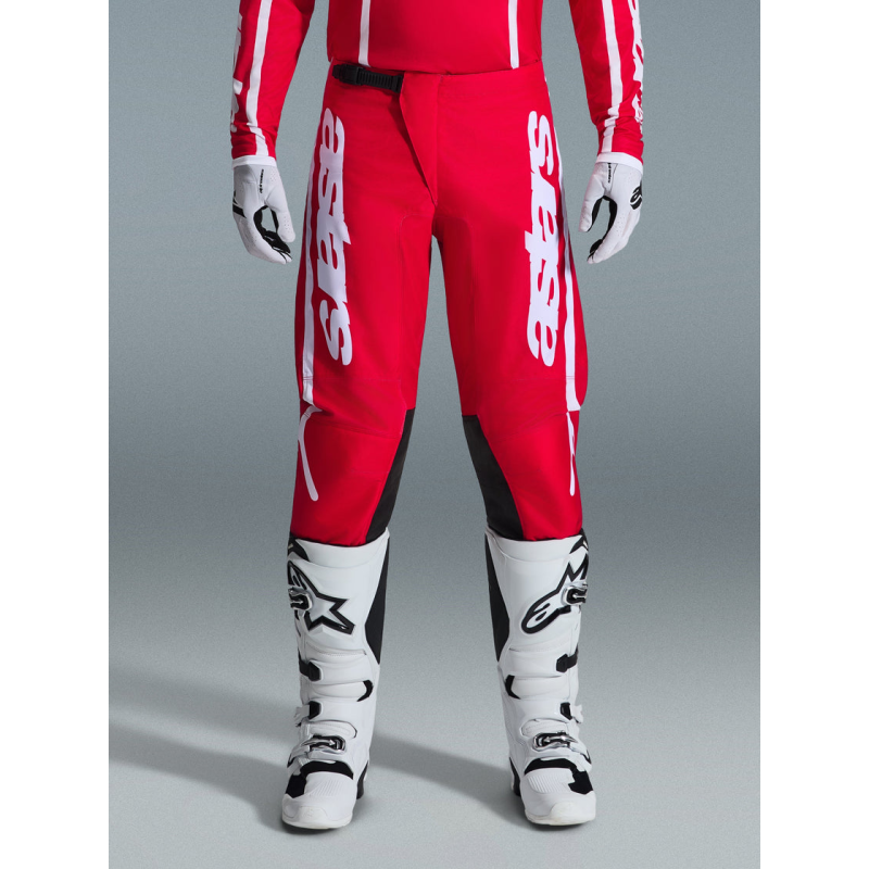 Pantalon Cross Alpinestars Fluid Apex Red White