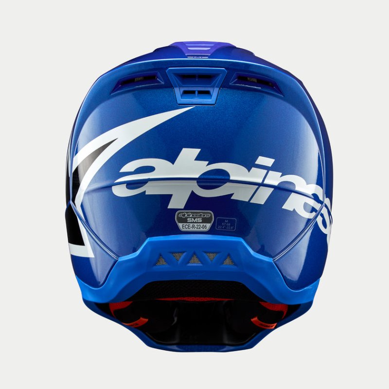 Helm Alpinestars SM5 Corp Blue Gloss