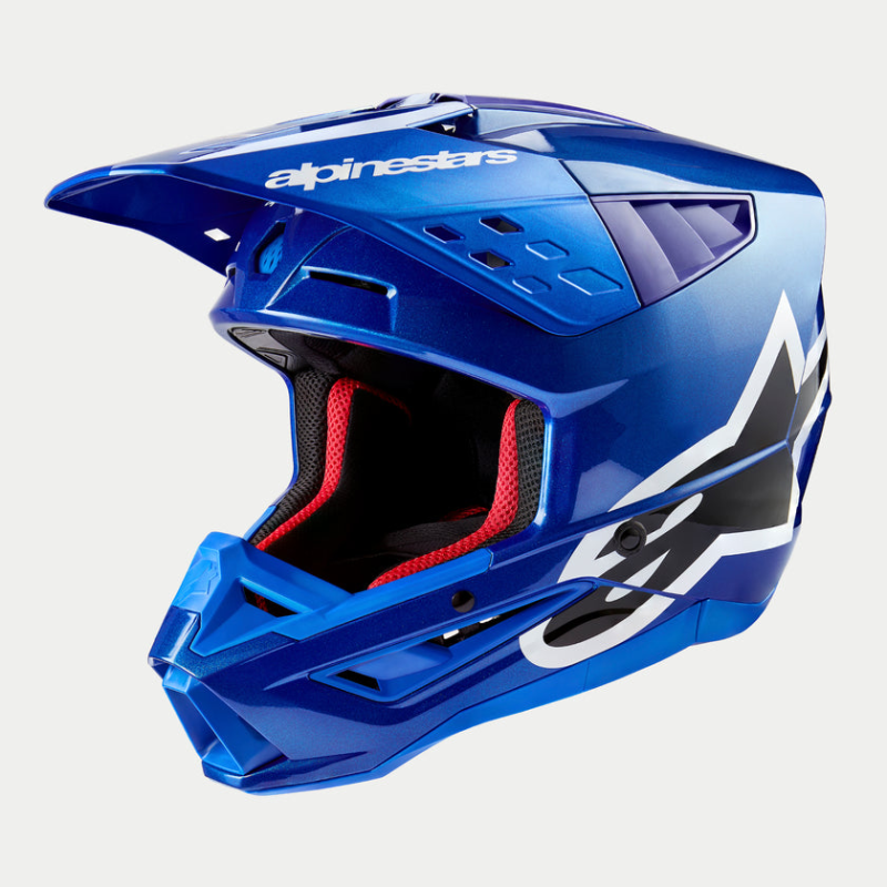 Helm Alpinestars SM5 Corp Blue Gloss