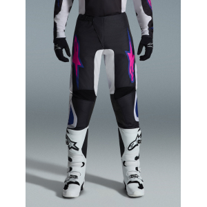 Pantalone Alpinestars Fluid Grid Black Light Gray Purple