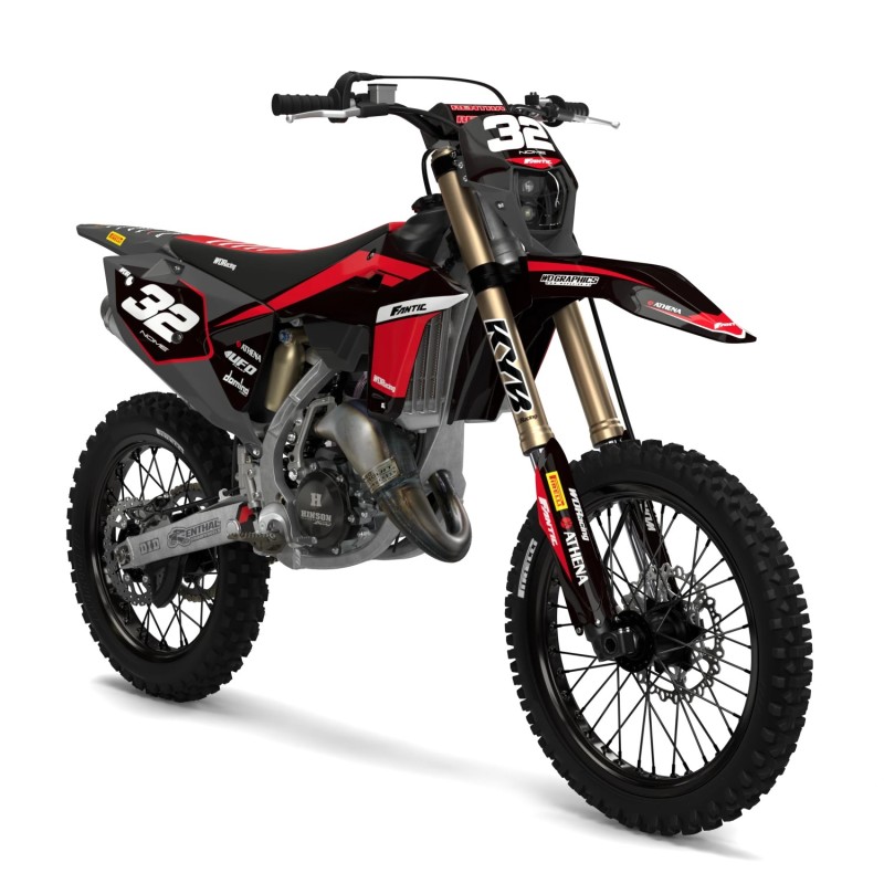 Fantic Factory noir Graphic Kit