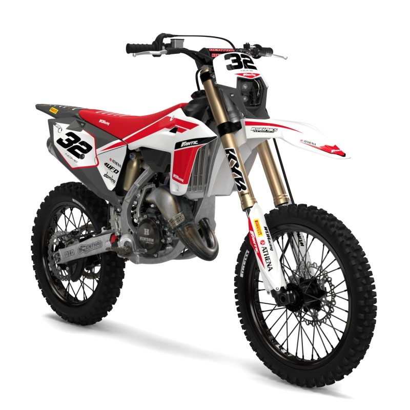 Fantic Factory blanc Graphic Kit