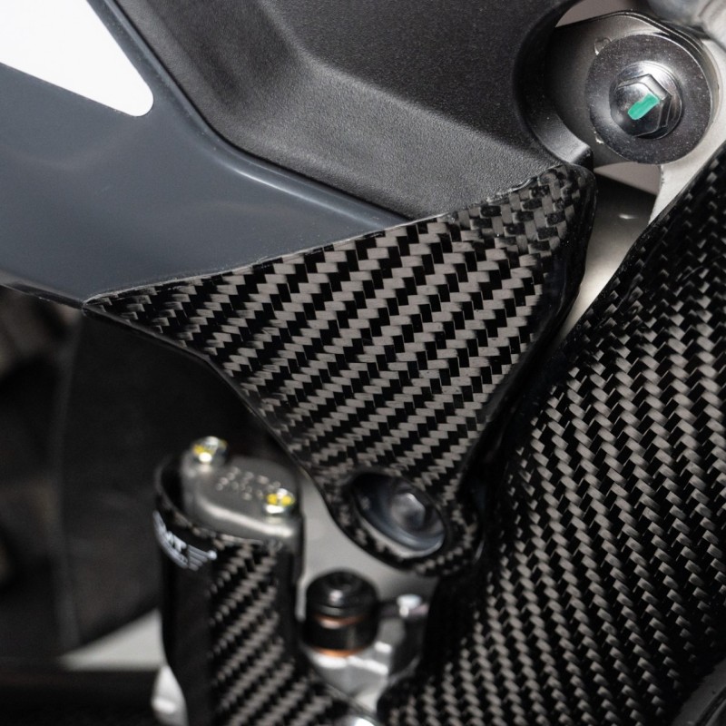 Carbon rear side panels protection CMT | Fantic XXF 450 23+ XXF 250 25+