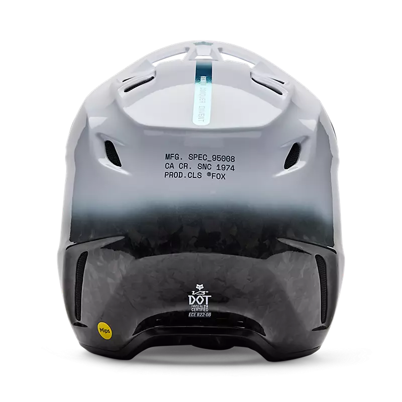 Casque FOX V3 RS Ghost White