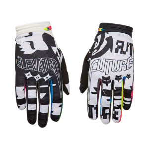 Handschuhe FOX 180 Image Cosmo White Black