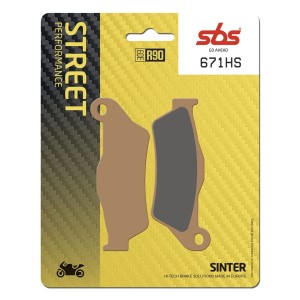Front brake pads SBS HS | Ktm - Bmw - Yamaha - Tm - Aprilia