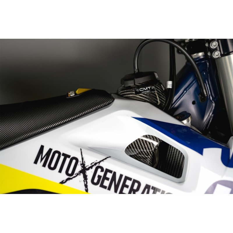 Upper Carbon tank cover CMT | Husqvarna TC - FC 2019-2022