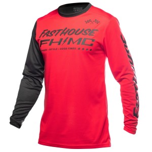 Maillot Fasthouse Carbon Method 25.1 Red Black