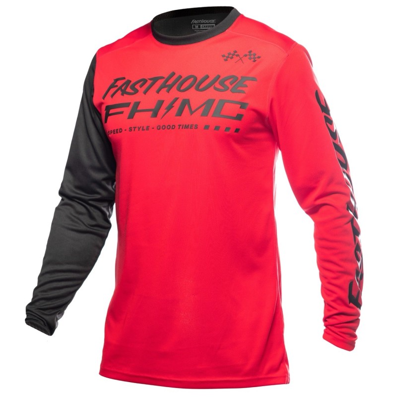 Jersey Fasthouse Carbon Method 25.1 Red Black