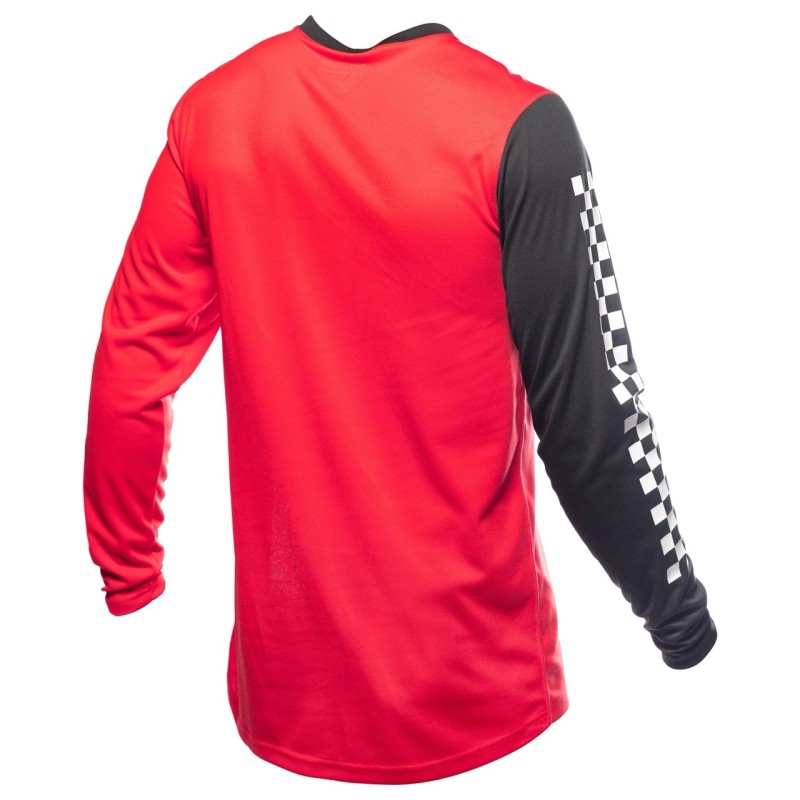 Maglia Fasthouse Carbon Method 25.1 Red Black