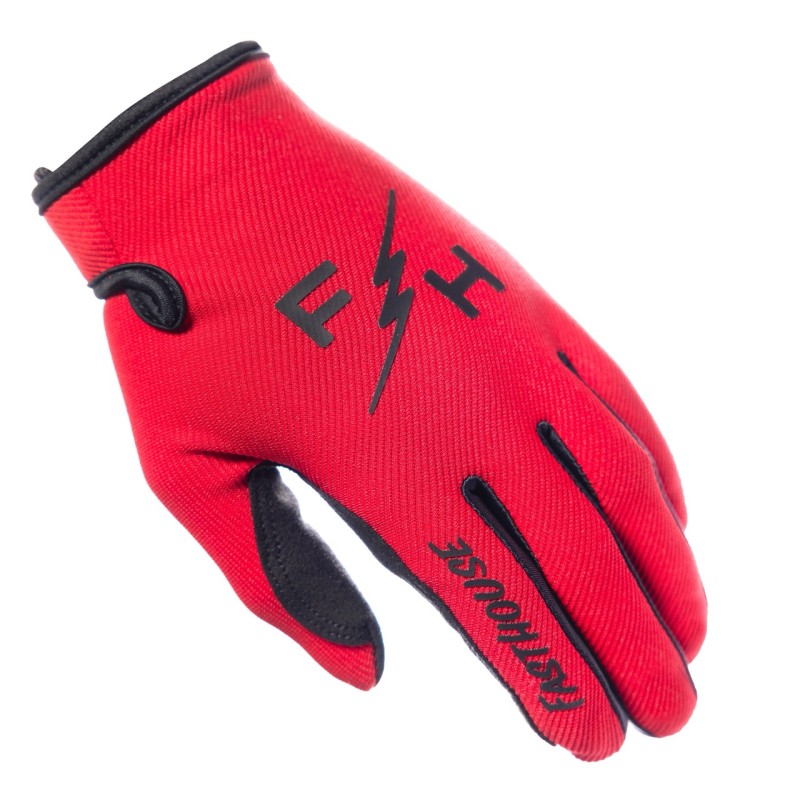 Handschuhe Fasthouse Carbon Eternal Rot