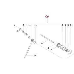Kit d'entretien pour embrayage hydraulique Fantic XXF 450 2023+
