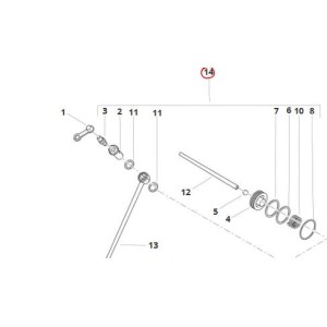 Kit d'entretien pour embrayage hydraulique Fantic XXF 450 2023+
