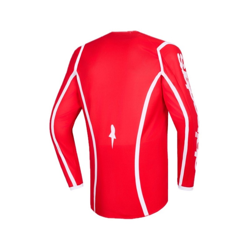 Jersey Alpinestars Fluid Apex Red White