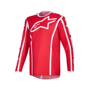 Maillot Alpinestars Fluid Apex Red White