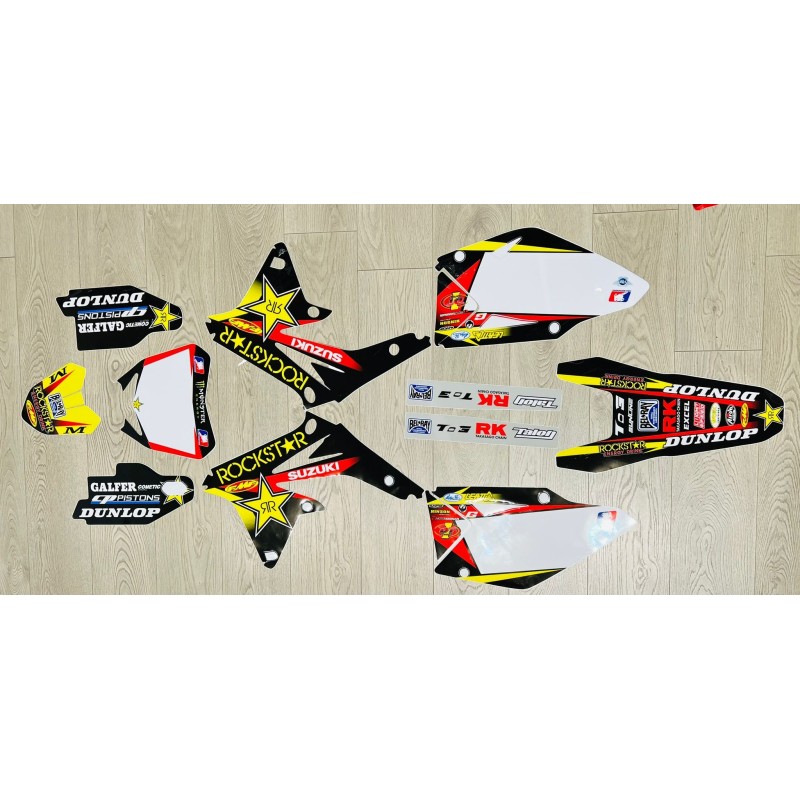Dekor Kit Racing Suzuki Rockstar | Suzuki RMZ 450 08-17