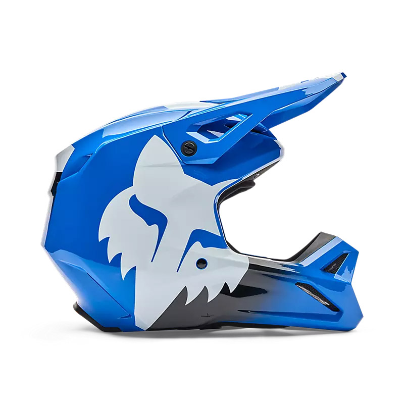Casco FOX V1 Shield Blue