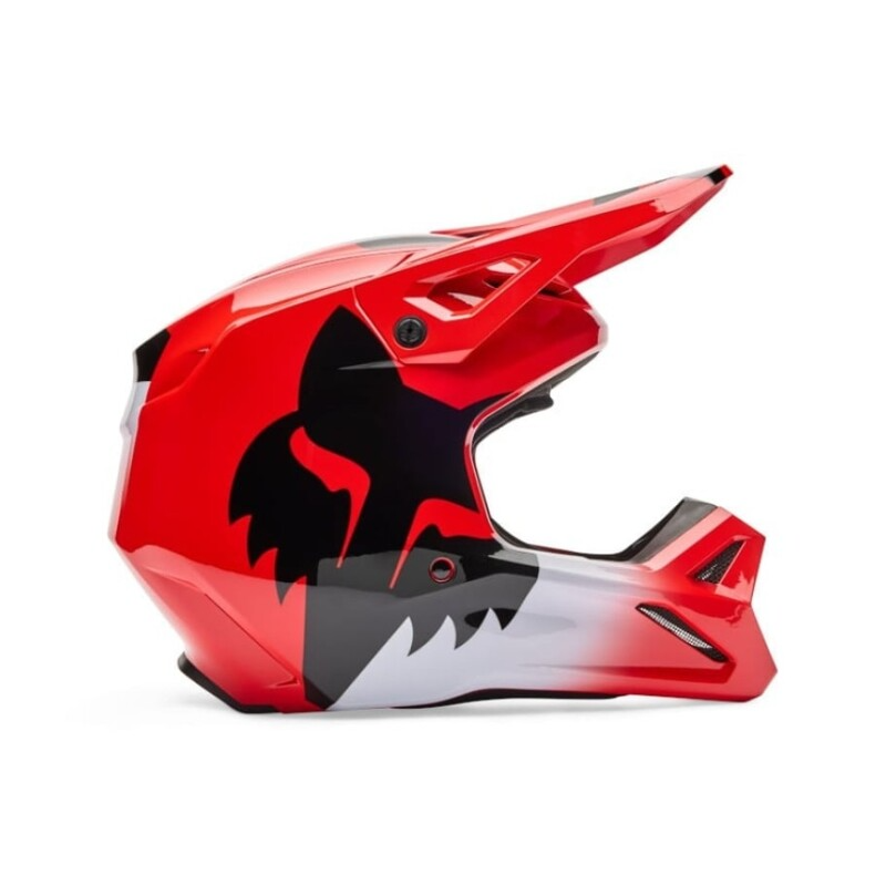 FOX Helmet V1 Shield Red