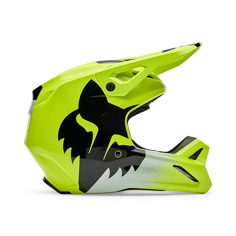 Casque FOX Casque V1 Shield Fluo Yellow