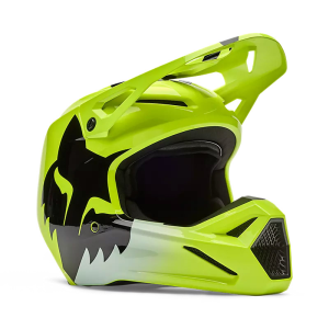 Casco FOX V1 Shield Fluo Yellow