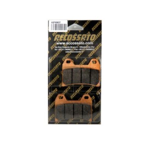 Accossato front brake pads | Accossato-VM brake caliper