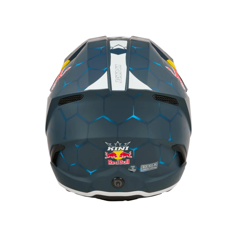 Helm Kini MX3 Red Bull 1.0 Blue White