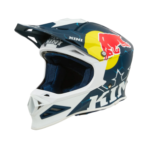 Casco Kini MXC1 Red Bull 1.0 Blue White