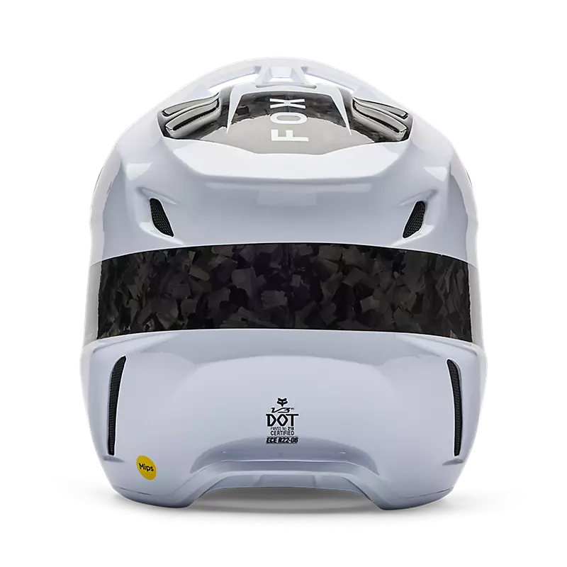 Casco FOX V3 RS Fracture White