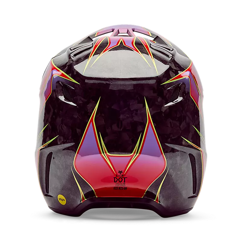 Casco FOX V3 RS Canvas Red