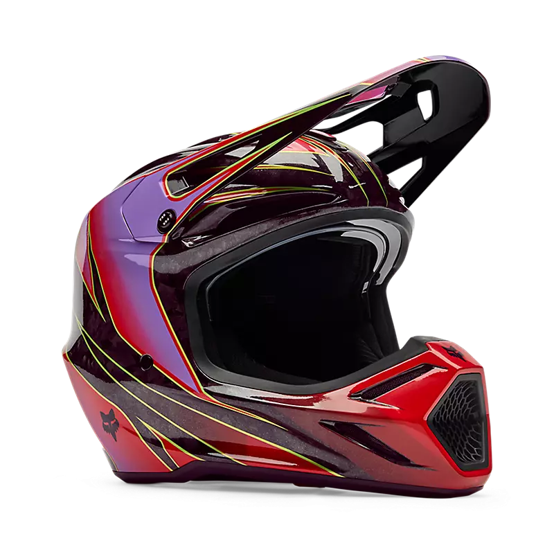 Casque FOX V3 RS Canvas Red