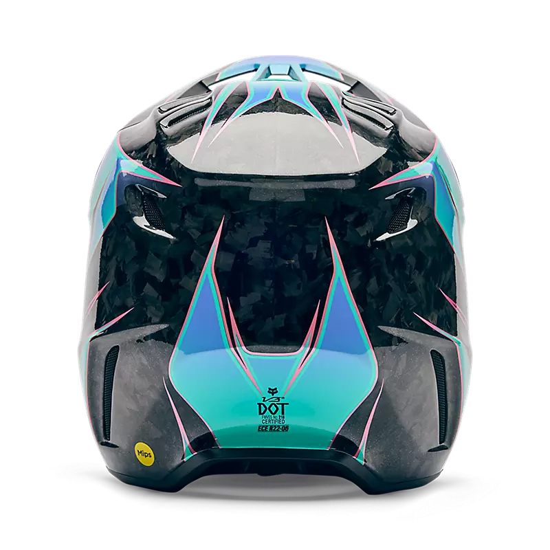 Casque FOX V3 RS Canvas Blue