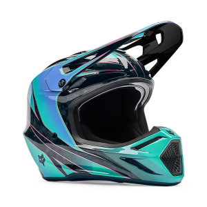 Casco FOX V3 RS Canvas Blue