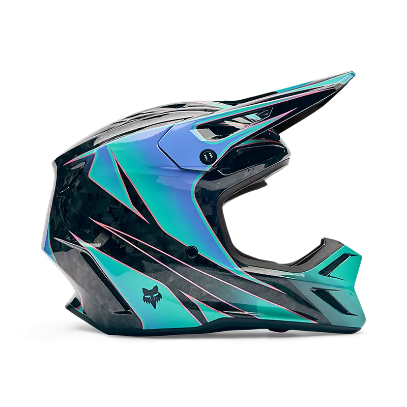 Casque FOX V3 RS Canvas Blue