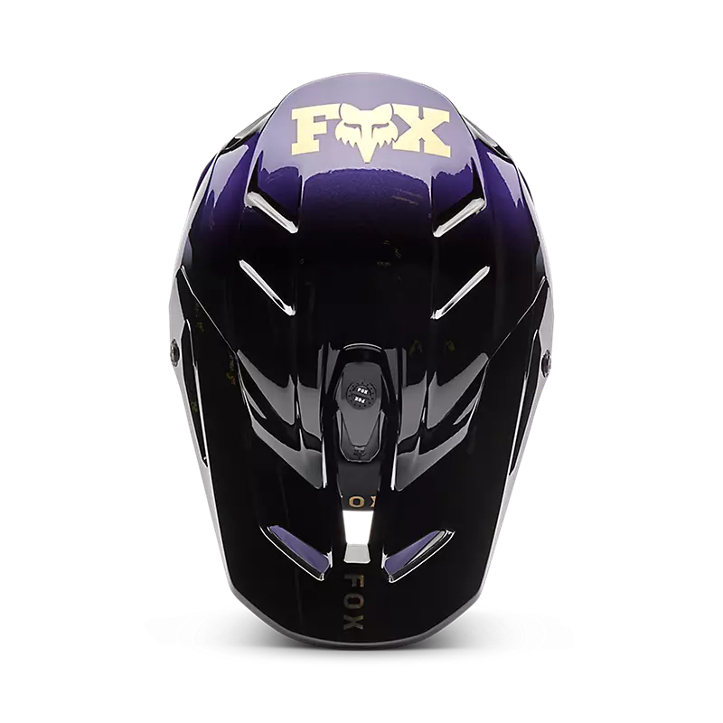 Helm FOX V3 Drip Black Purple