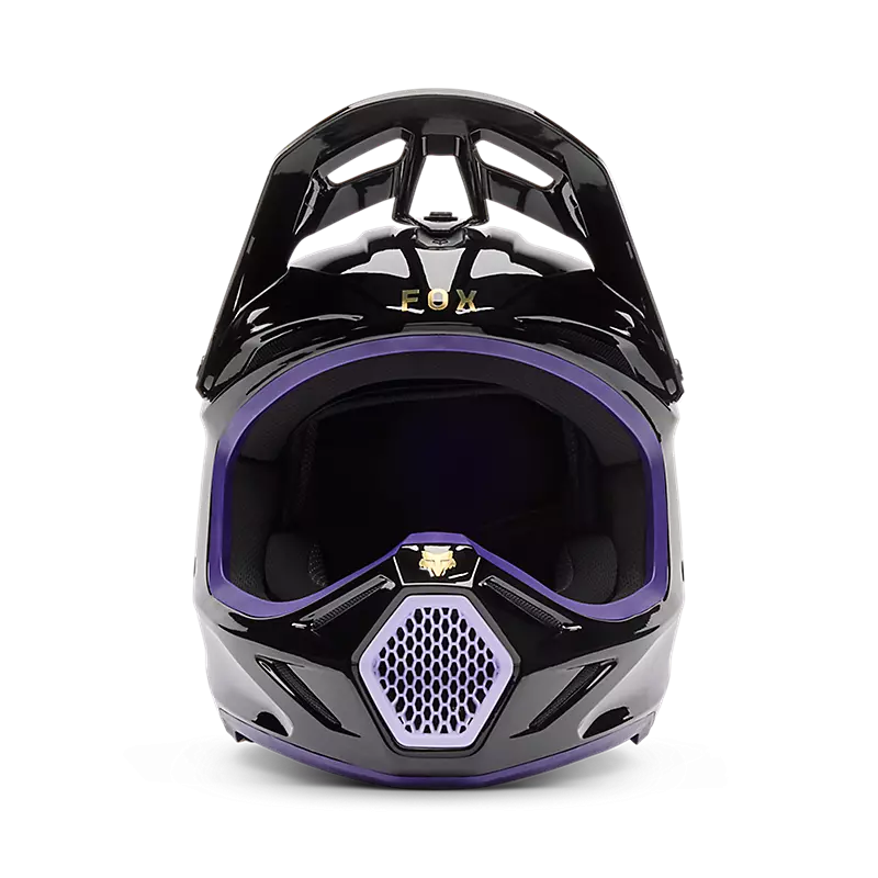 Helmet FOX V3 Drip Black Purple