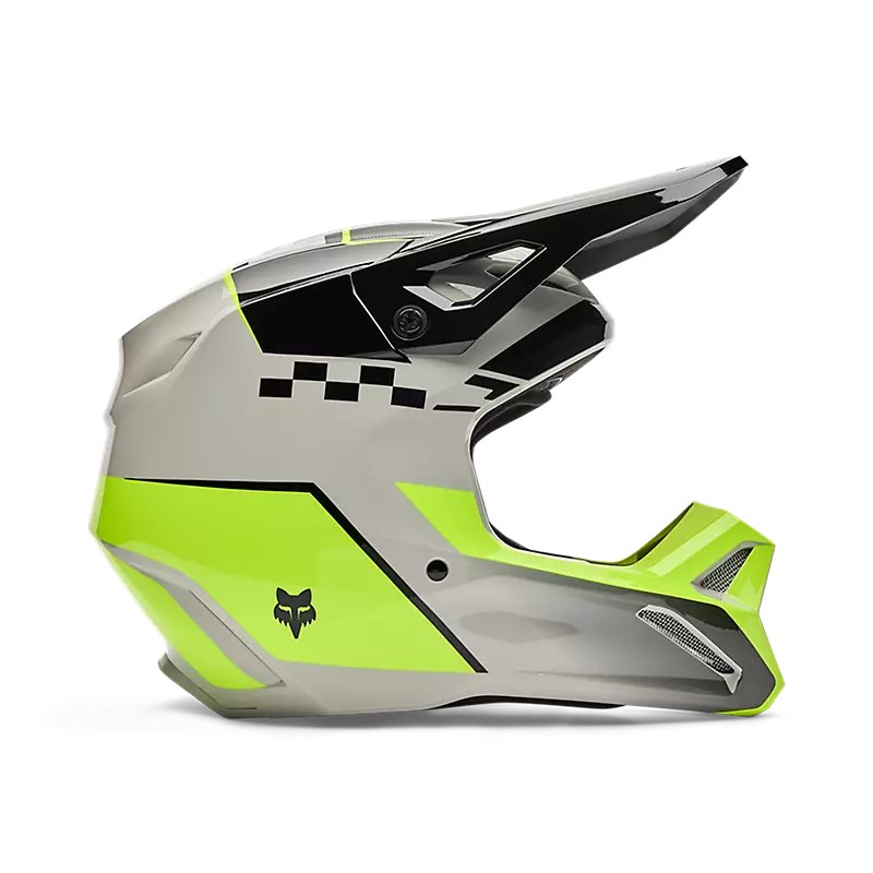 Casque FOX Casque V1 Collect Grey Yellow