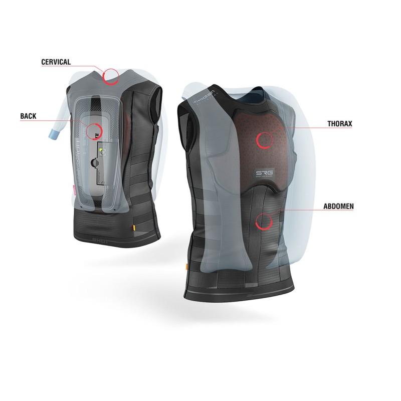 Chest protector Airbag SHOT AIR GUARD SRG-1 L1