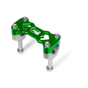 Clamp e Supporto manubrio diametro 28mm Geco KXF h30mm