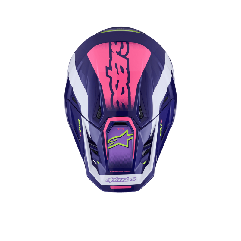Casco Alpinestars SM7 Deed Purple Pink Glossy